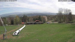 Spodní část sjezdovky