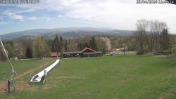 Spodní část sjezdovky