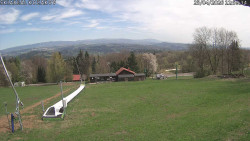 Spodní část sjezdovky