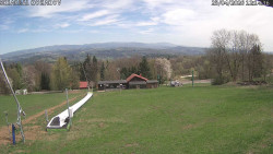 Spodní část sjezdovky