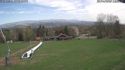 Spodní část sjezdovky