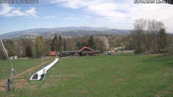 Spodní část sjezdovky