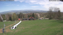 Spodní část sjezdovky