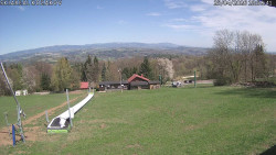 Spodní část sjezdovky