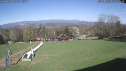 Spodní část sjezdovky