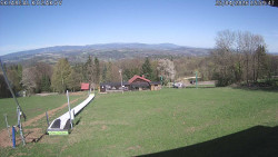 Spodní část sjezdovky