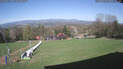 Spodní část sjezdovky