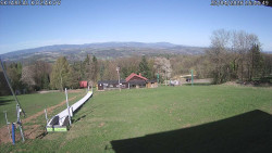 Spodní část sjezdovky