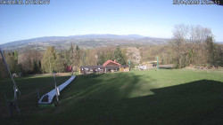 Spodní část sjezdovky