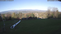 Spodní část sjezdovky