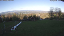 Spodní část sjezdovky