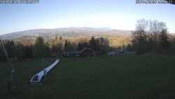 Spodní část sjezdovky