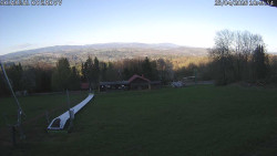 Spodní část sjezdovky