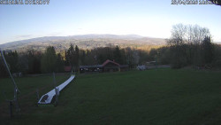 Spodní část sjezdovky