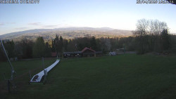 Spodní část sjezdovky