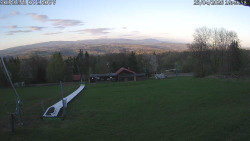 Spodní část sjezdovky