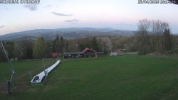 Spodní část sjezdovky