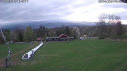 Spodní část sjezdovky