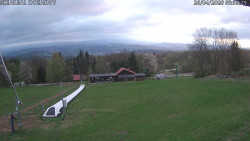 Spodní část sjezdovky