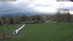 Spodní část sjezdovky