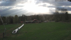 Spodní část sjezdovky