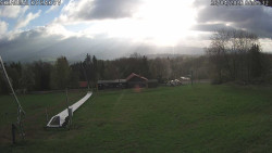 Spodní část sjezdovky