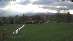 Spodní část sjezdovky