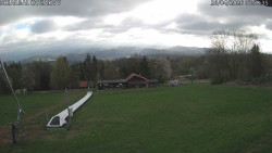 Spodní část sjezdovky