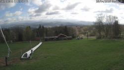 Spodní část sjezdovky