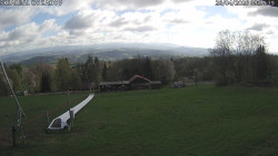 Spodní část sjezdovky