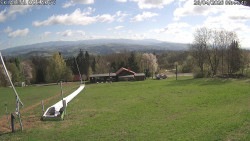 Spodní část sjezdovky