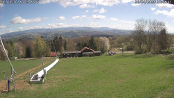 Spodní část sjezdovky