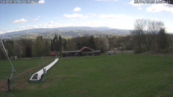 Spodní část sjezdovky