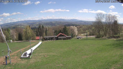 Spodní část sjezdovky