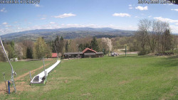 Spodní část sjezdovky