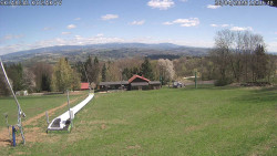 Spodní část sjezdovky