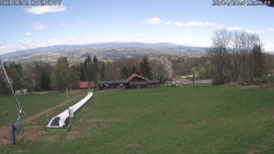 Spodní část sjezdovky