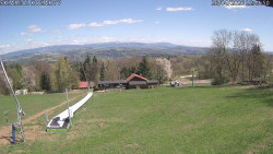 Spodní část sjezdovky