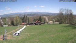 Spodní část sjezdovky