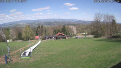 Spodní část sjezdovky