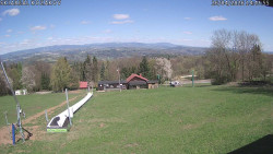 Spodní část sjezdovky