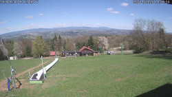 Spodní část sjezdovky