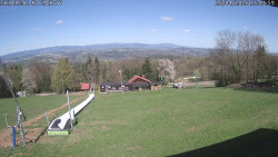 Spodní část sjezdovky