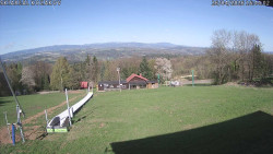 Spodní část sjezdovky