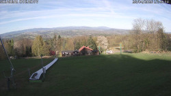 Spodní část sjezdovky