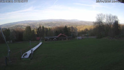 Spodní část sjezdovky