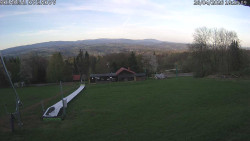 Spodní část sjezdovky