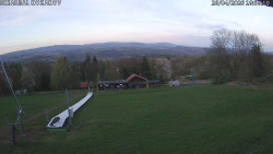 Spodní část sjezdovky