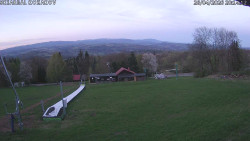 Spodní část sjezdovky