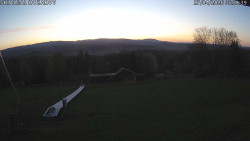 Spodní část sjezdovky